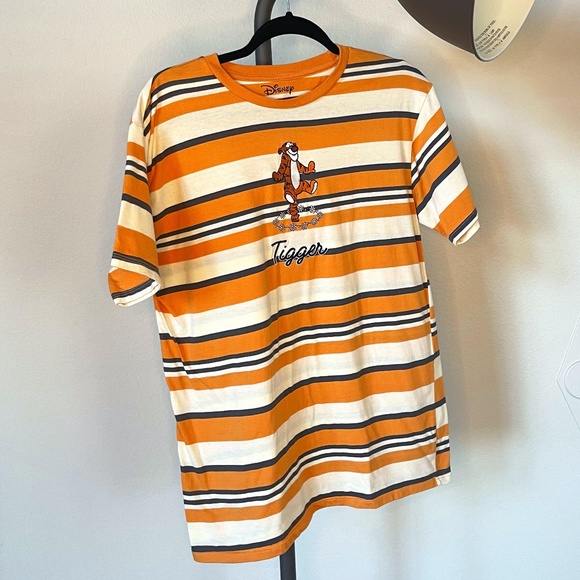 Disney Tops - Disney Winnie the Pooh Tigger Striped T-Shirt